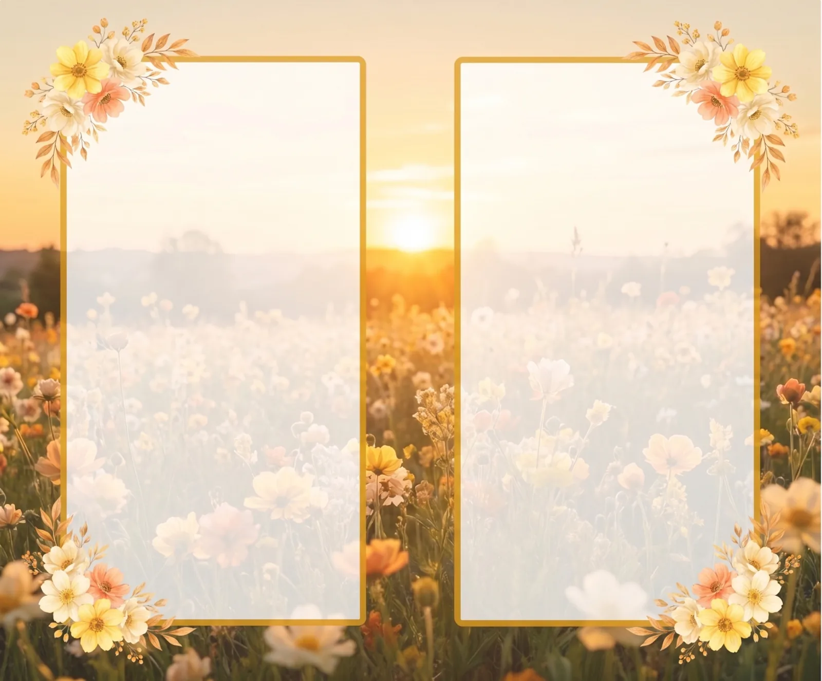 Summer Lilies personalised memorial card design