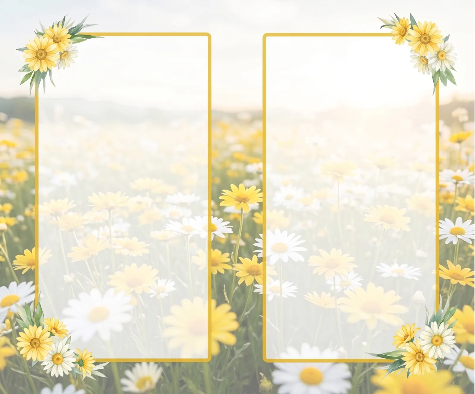 Wildflower Meadow personalised memorial card design